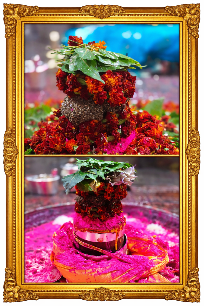 Divine Shivlinga at Bababasukinath temple Dumka