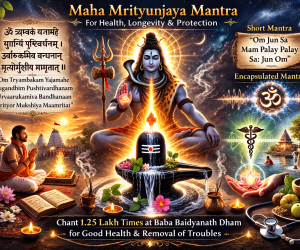 Maha  Mrityunjay Jaap- Laghu ₹ 200/Thousand Jaapsu