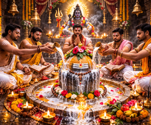 Maha Rudrabhishek with 5 Brahmans ₹ 7500